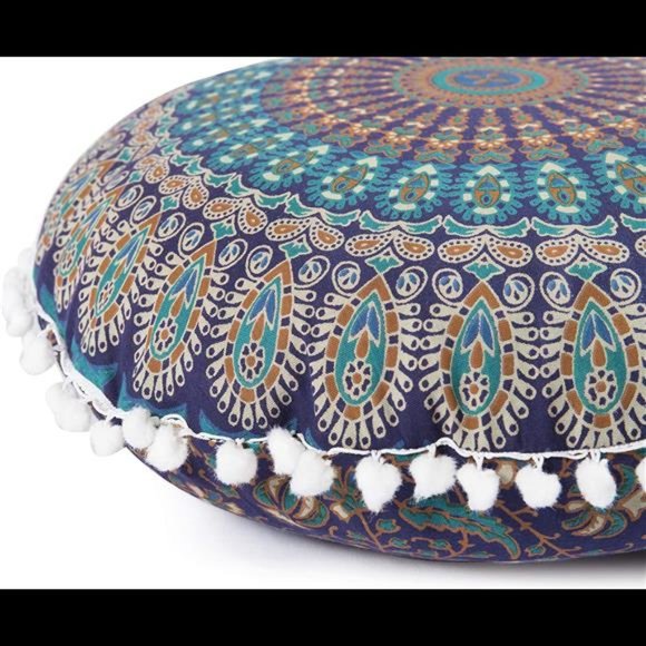 Popular Handicrafts Large Hippie Mandala Floor Pillow Cover